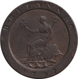 1797 TWOPENCE ( GVF ) D1 - TWOPENCE - Cambridgeshire Coins