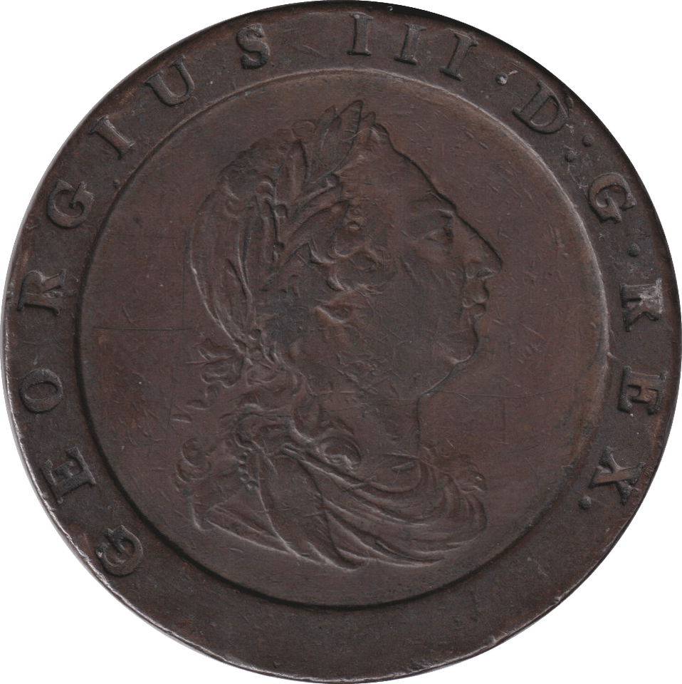 1797 TWOPENCE ( GVF ) D1 - TWOPENCE - Cambridgeshire Coins