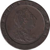 1797 TWOPENCE ( GVF ) D1 - TWOPENCE - Cambridgeshire Coins