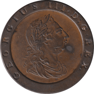 1797 TWOPENCE ( GVF ) D2 - TWOPENCE - Cambridgeshire Coins