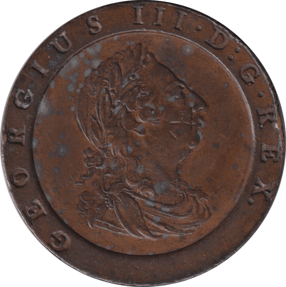 1797 TWOPENCE ( GVF ) D3 - TWOPENCE - Cambridgeshire Coins