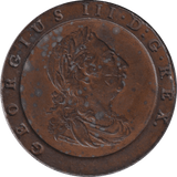 1797 TWOPENCE ( GVF ) D3 - TWOPENCE - Cambridgeshire Coins