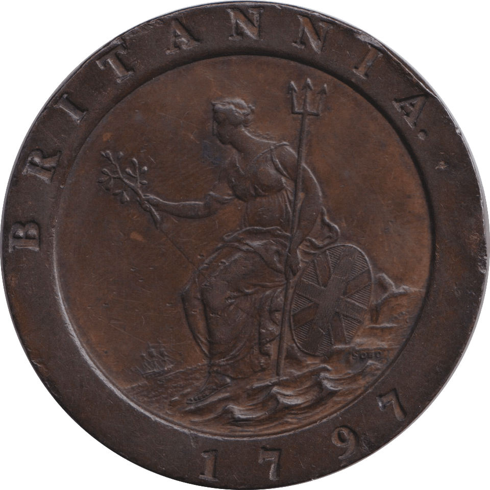 1797 TWOPENCE ( GVF ) D3 - TWOPENCE - Cambridgeshire Coins