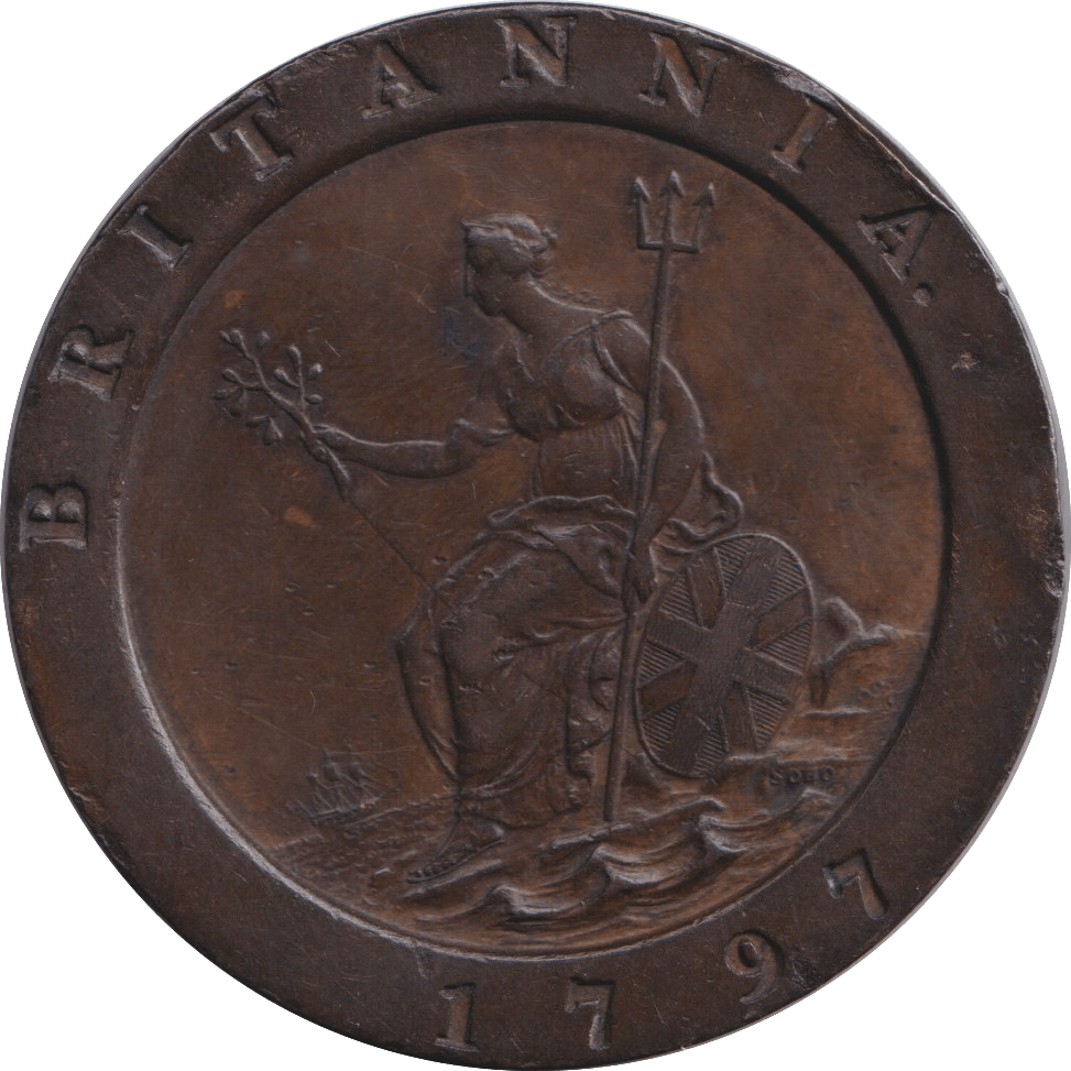 1797 TWOPENCE ( GVF ) D3 - TWOPENCE - Cambridgeshire Coins