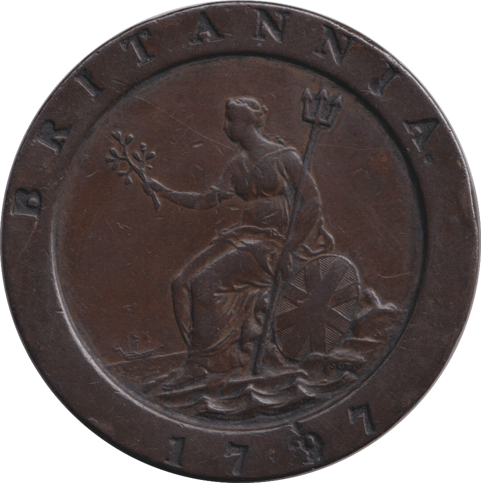 1797 TWOPENCE ( GVF ) D5 - TWOPENCE - Cambridgeshire Coins