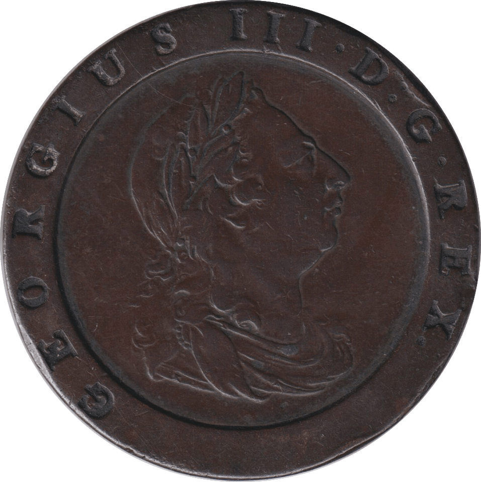 1797 TWOPENCE ( GVF ) D5 - TWOPENCE - Cambridgeshire Coins