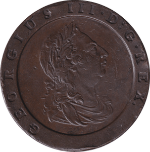 1797 TWOPENCE ( GVF ) N1 - TWOPENCE - Cambridgeshire Coins