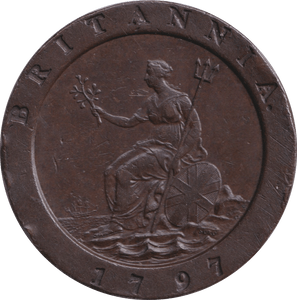 1797 TWOPENCE ( GVF ) N1 - TWOPENCE - Cambridgeshire Coins