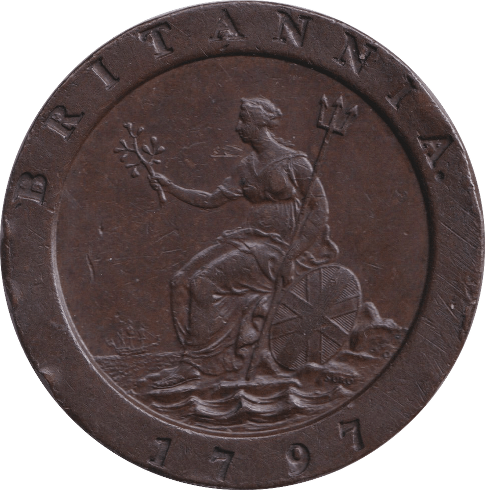 1797 TWOPENCE ( GVF ) N1 - TWOPENCE - Cambridgeshire Coins