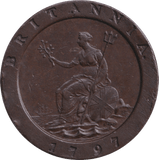 1797 TWOPENCE ( GVF ) N1 - TWOPENCE - Cambridgeshire Coins