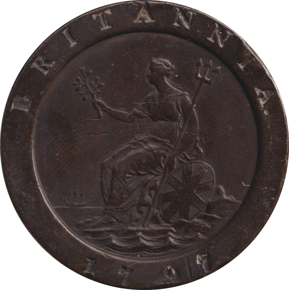 1797 TWOPENCE ( GVF ) N2 - TWOPENCE - Cambridgeshire Coins