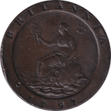 1797 TWOPENCE ( GVF ) N4 - TWOPENCE - Cambridgeshire Coins