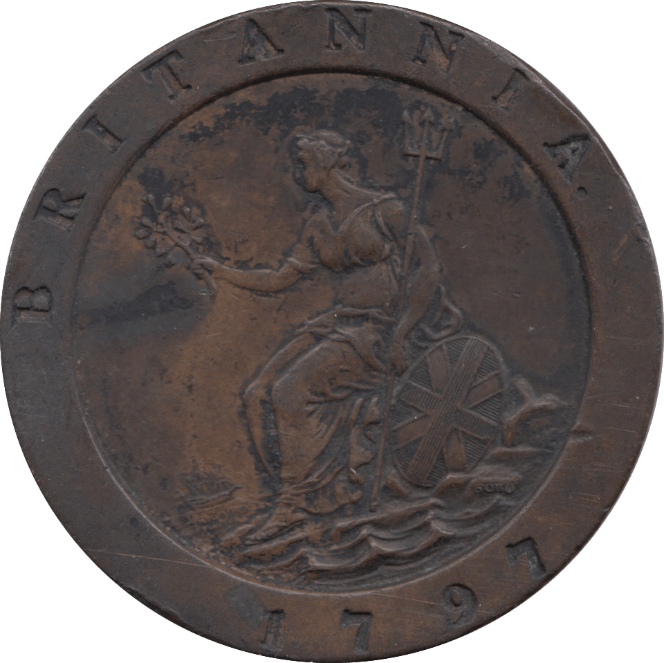 1797 TWOPENCE ( GVF ) - TWOPENCE - Cambridgeshire Coins