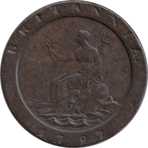 1797 TWOPENCE ( VF ) 1 - TWOPENCE - Cambridgeshire Coins