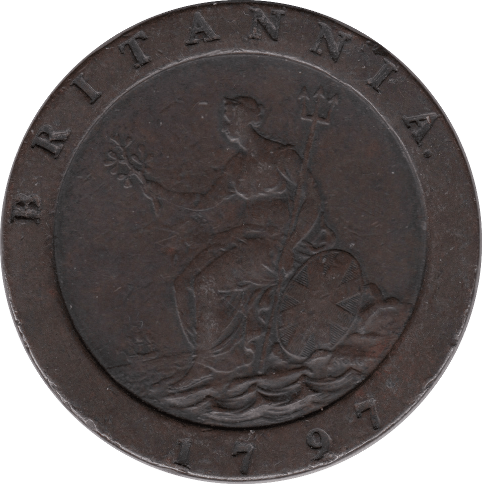 1797 TWOPENCE ( VF ) 3 - TWOPENCE - Cambridgeshire Coins