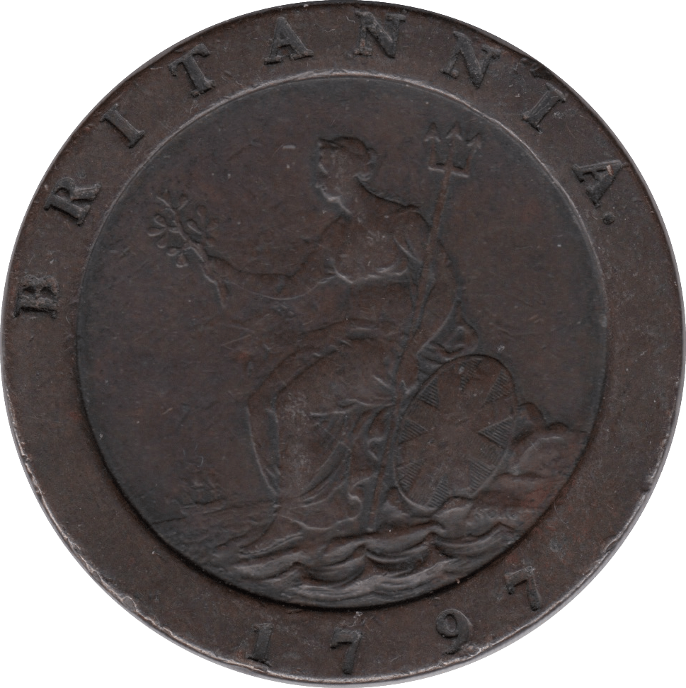 1797 TWOPENCE ( VF ) 3 - TWOPENCE - Cambridgeshire Coins