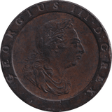 1797 TWOPENCE ( VF ) N1 - TWOPENCE - Cambridgeshire Coins