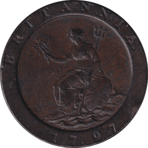 1797 TWOPENCE ( VF ) N1 - TWOPENCE - Cambridgeshire Coins