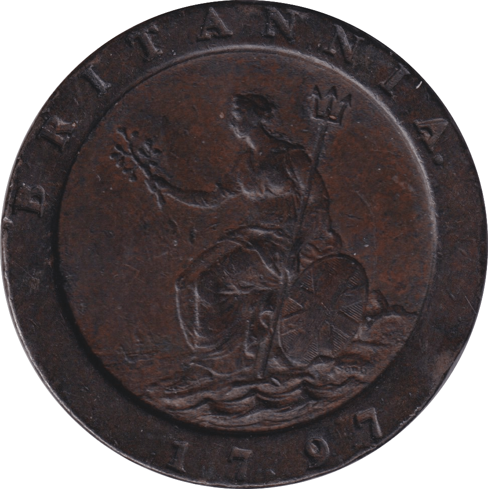 1797 TWOPENCE ( VF ) N1 - TWOPENCE - Cambridgeshire Coins