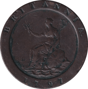 1797 TWOPENCE ( VF ) N3 - TWOPENCE - Cambridgeshire Coins