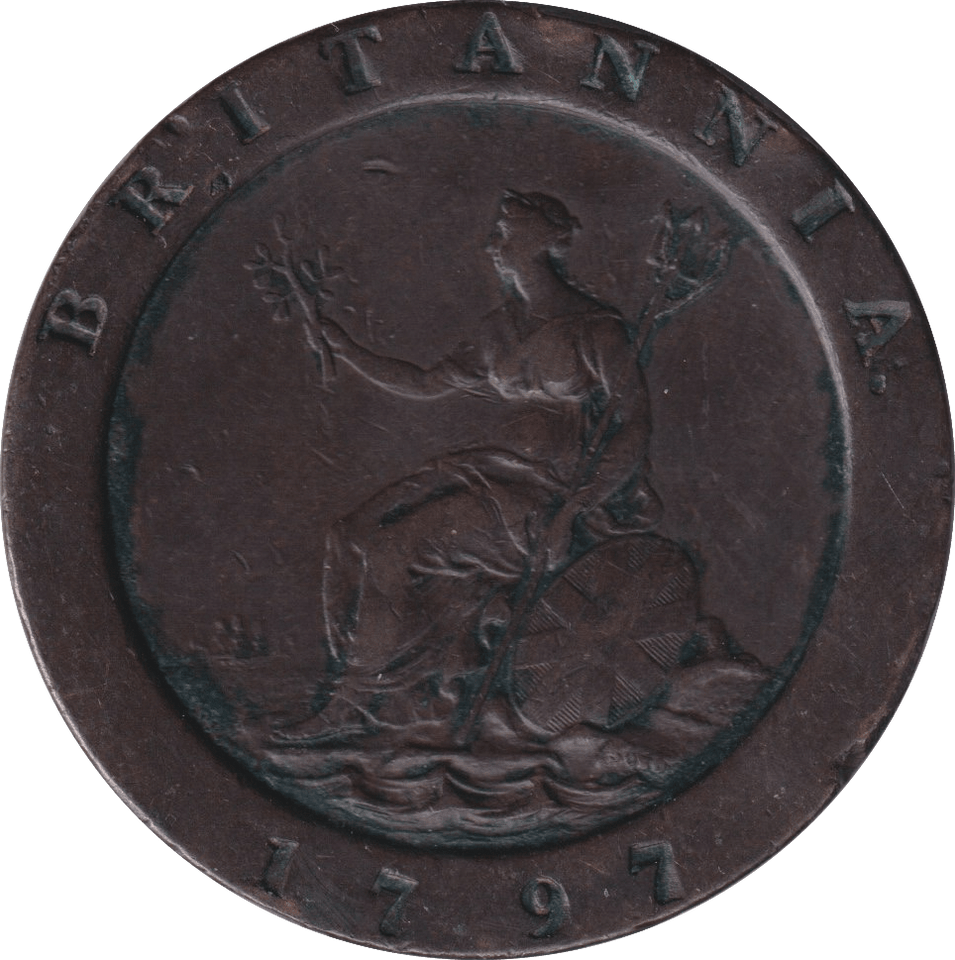 1797 TWOPENCE ( VF ) N3 - TWOPENCE - Cambridgeshire Coins