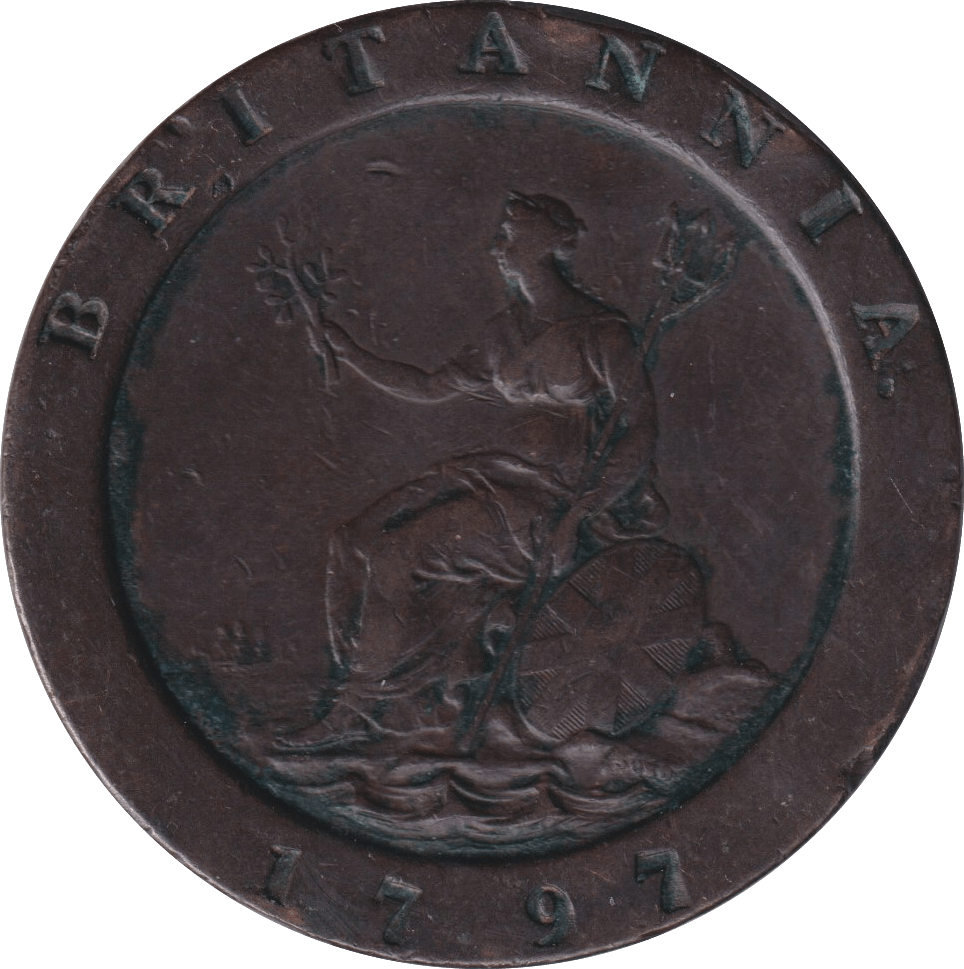 1797 TWOPENCE ( VF ) N3 - TWOPENCE - Cambridgeshire Coins