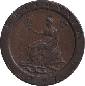 1797 TWOPENCE ( VF ) N4 - TWOPENCE - Cambridgeshire Coins