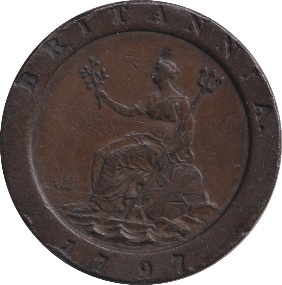 1797 TWOPENCE ( VF ) N4 - TWOPENCE - Cambridgeshire Coins