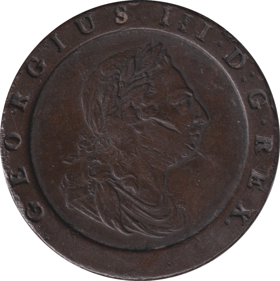 1797 TWOPENCE ( VF ) N4 - TWOPENCE - Cambridgeshire Coins