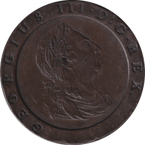 1797 TWOPENCE ( VF ) N6 - TWOPENCE - Cambridgeshire Coins