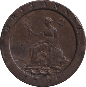 1797 TWOPENCE ( VF ) N6 - TWOPENCE - Cambridgeshire Coins