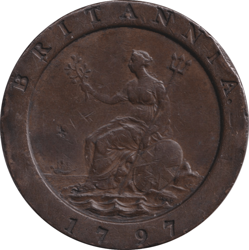 1797 TWOPENCE ( VF ) N6 - TWOPENCE - Cambridgeshire Coins