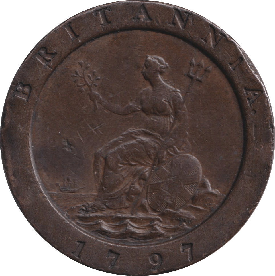 1797 TWOPENCE ( VF ) N6 - TWOPENCE - Cambridgeshire Coins