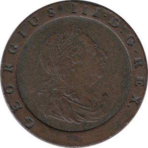 1797 TWOPENCE ( VF ) REF 11 - TWOPENCE - Cambridgeshire Coins