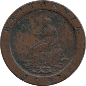 1797 TWOPENCE ( VF ) REF 11 - TWOPENCE - Cambridgeshire Coins