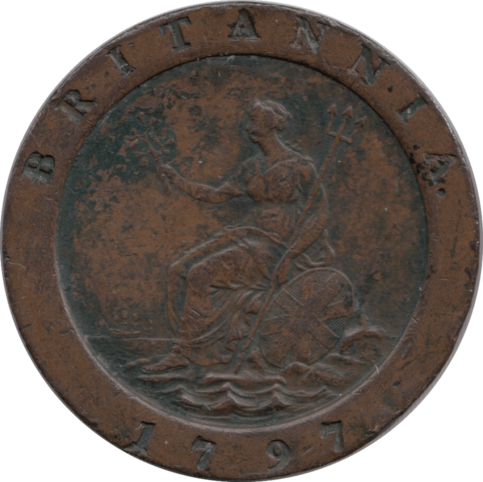 1797 TWOPENCE ( VF ) REF 11 - TWOPENCE - Cambridgeshire Coins