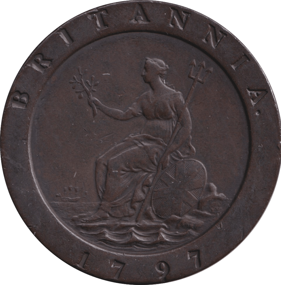 1797 TWOPENCE ( VF ) - TWOPENCE - Cambridgeshire Coins