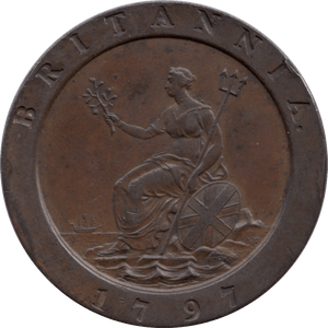 1797 TWOPENCE ( VF ) - TWOPENCE - Cambridgeshire Coins