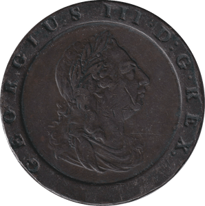 1797 TWOPENCE ( VF ) - TWOPENCE - Cambridgeshire Coins