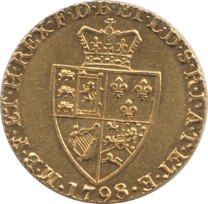 1798 GOLD ONE GUINEA ( AUNC ) - Guineas - Cambridgeshire Coins