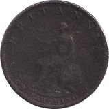 1799 FARTHING ( FAIR ) - FARTHING - Cambridgeshire Coins