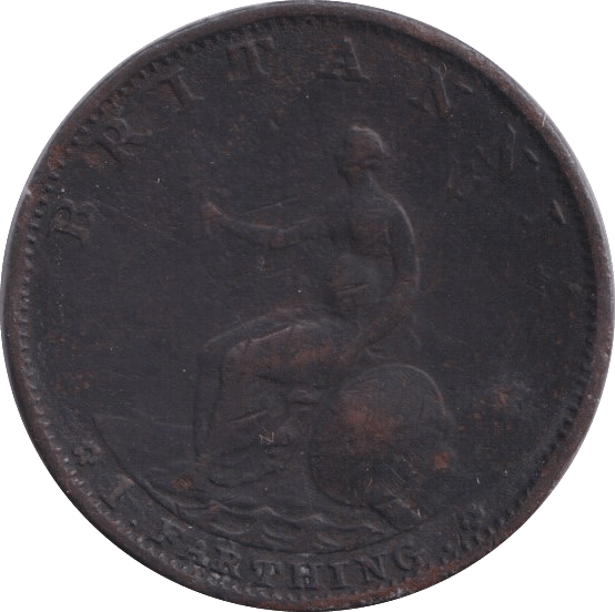 1799 FARTHING ( FINE ) - Farthing - Cambridgeshire Coins