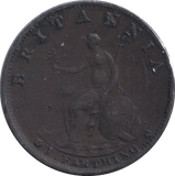 1799 FARTHING ( GVF ) - FARTHING - Cambridgeshire Coins