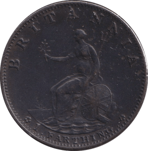 1799 FARTHING ( GVF ) - FARTHING - Cambridgeshire Coins