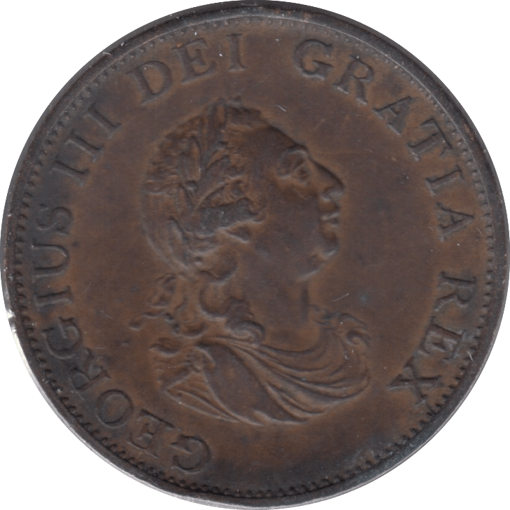 1799 HALFPENNY ( GVF ) - PENNY - Cambridgeshire Coins