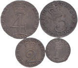 1800 MAUNDY SET GEORGE III - Maundy Set - Cambridgeshire Coins