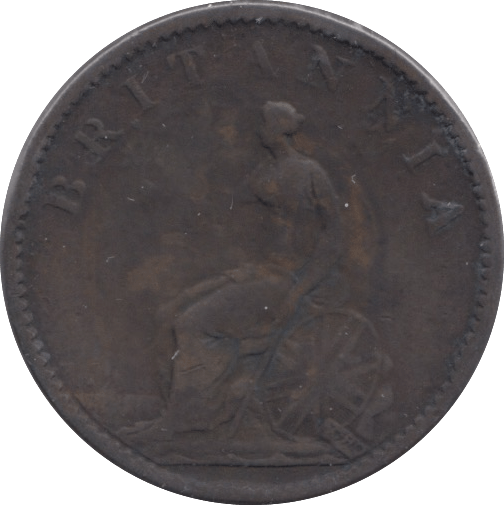 1806 FARTHING ( FINE ) - Farthing - Cambridgeshire Coins