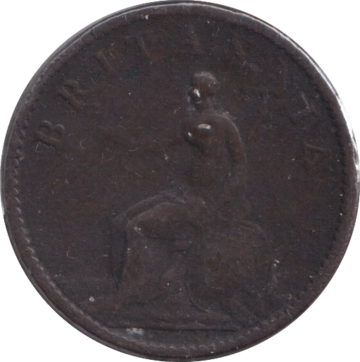 1806 FARTHING ( FINE ) - FARTHING - Cambridgeshire Coins