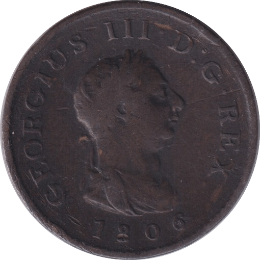 1806 FARTHING ( GF ) - FARTHING - Cambridgeshire Coins