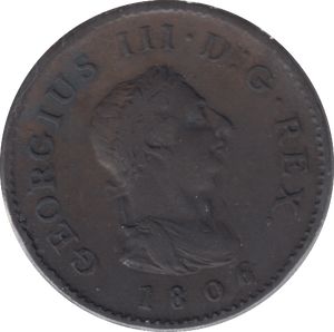 1806 FARTHING ( GF ) - Farthing - Cambridgeshire Coins